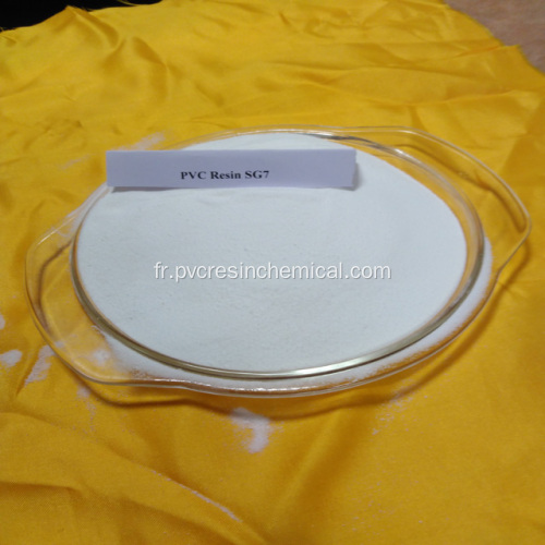 Chlorure de polyvinyle PVC résine SG5 SG3 SG8